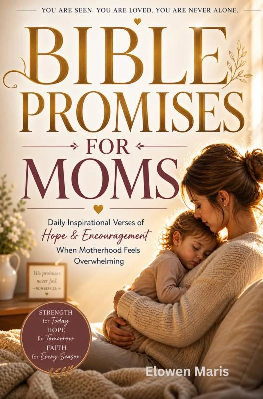 BIBLE PROMISES FOR MOMS – Elowen Maris – boek cover
