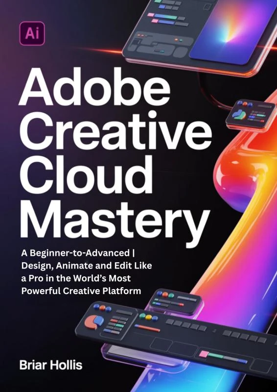 ADOBE CREATIVE CLOUD MASTERY – Briar Hollis – boek cover