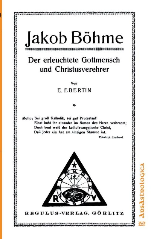 Jakob Böhme – Elsbeth Ebertin – boek cover