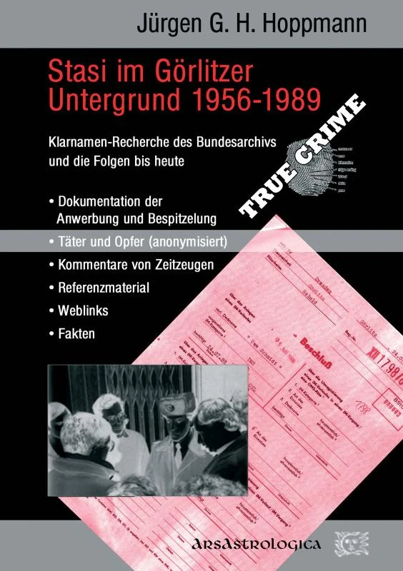 Stasi im Görlitzer Untergrund – Jürgen G. H. Hoppmann – boek cover