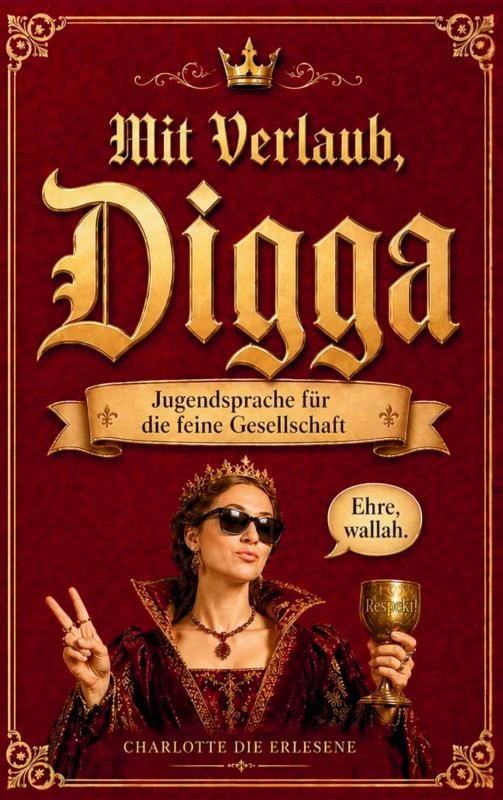 Mit Verlaub, Digga - Jugendsprache für die feine Gesellschaft – boek cover