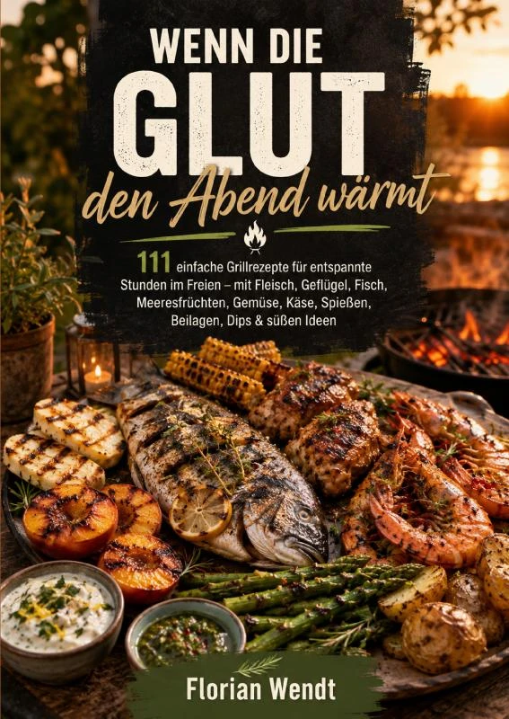 Wenn die Glut den Abend wärmt – Florian Wendt – boek cover