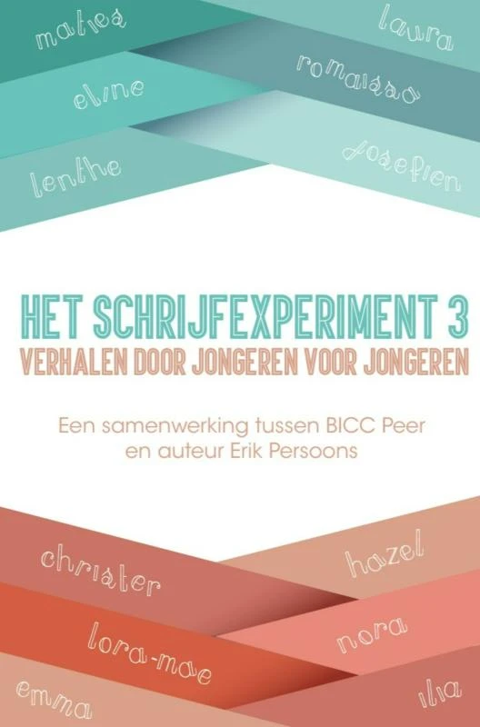 SCHRIJFEXPERIMENT 3 – Onder Regie Van Erik Persoons – boek cover