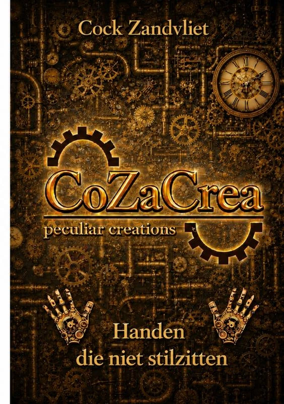 Handen die niet stilzitten – Cock Zandvliet – boek cover