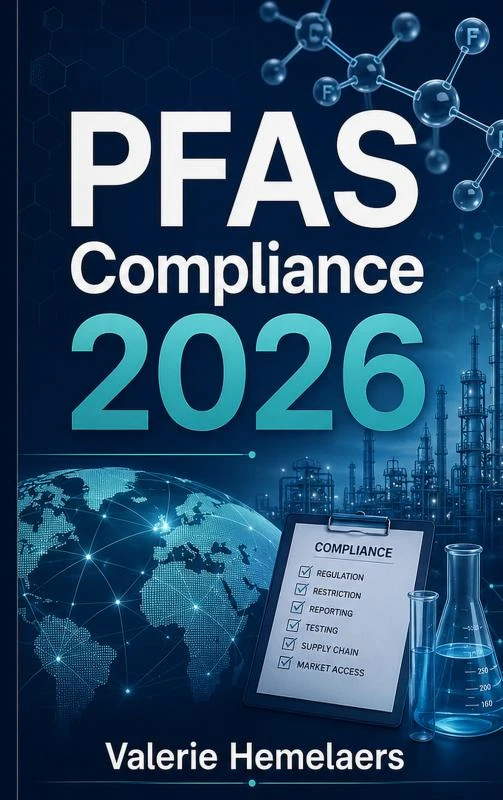 PFAS Compliance 2026 – Valerie Hemelaers – boek cover