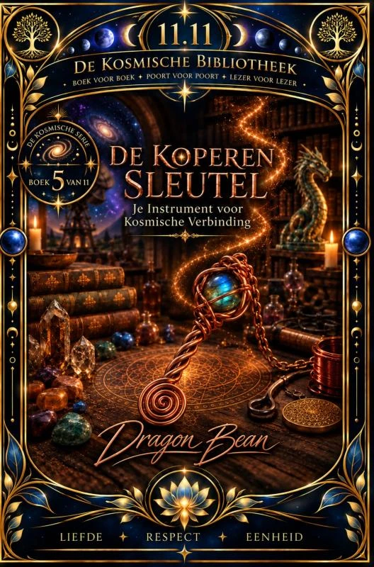 De Koperen Sleutel - Je Instrument voor Kosmische Verbinding – Dragon Bean – boek cover