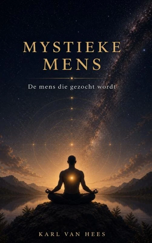 MYSTIEKE MENS – Karl Van Hees – boek cover