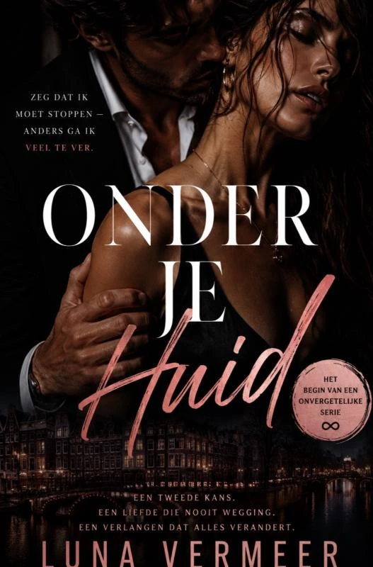 ONDER JE HUID – Luna Vermeer – boek cover
