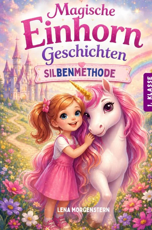 LiIly lernt, mutig zu sein - Magische Einhorn Erstlesegeschichten zum lesen lernen – Lena Morgenstern – boek cover