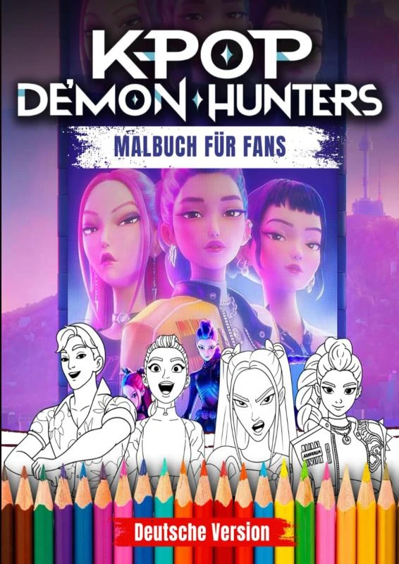 K-Pop Demon Hunters MALBUCH – Camer Jessica – boek cover