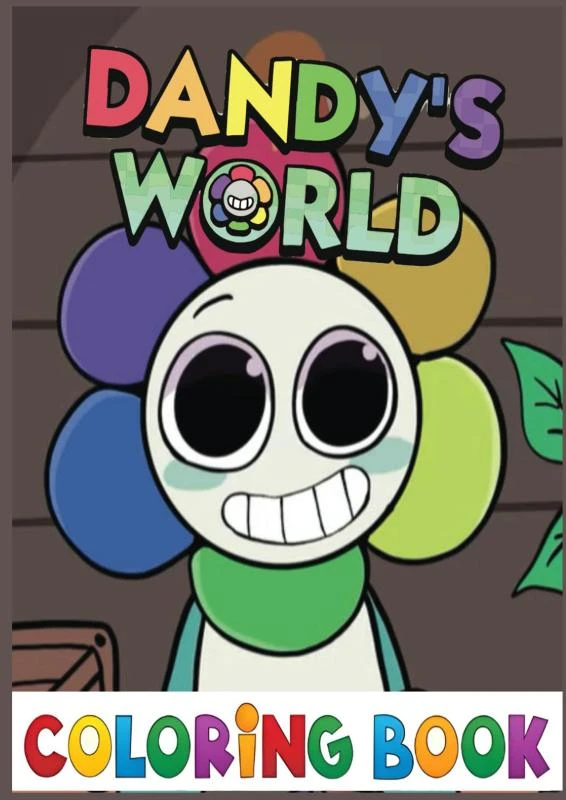 Dandy's World Coloring Book – Dungar Mstr – boek cover