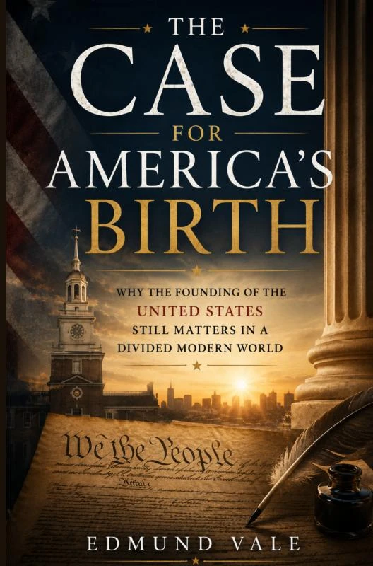 THE CASE FOR AMERICA¿S BIRTH – Edmund Vale – boek cover