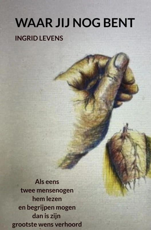 Waar jij nog bent – Ingrid Levens – boek cover
