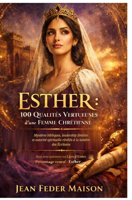 ESTHER : 100 qualités vertueuses d¿une femme chrétienne – Jean Feder Maison – boek cover