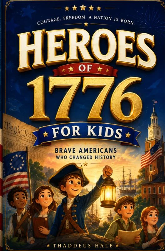 HEROES OF 1776 FOR KIDS – Thaddeus Hale – boek cover