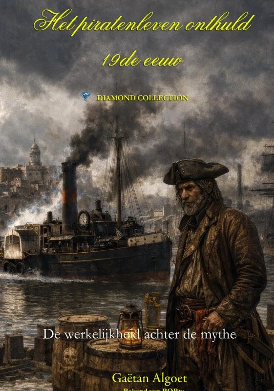 Het Piratenleven Onthuld - 19de eeuw – Gaëtan Algoet – boek cover