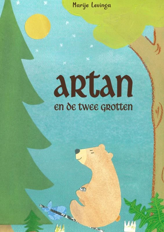 Artan en de twee grotten – Marije Levinga – boek cover
