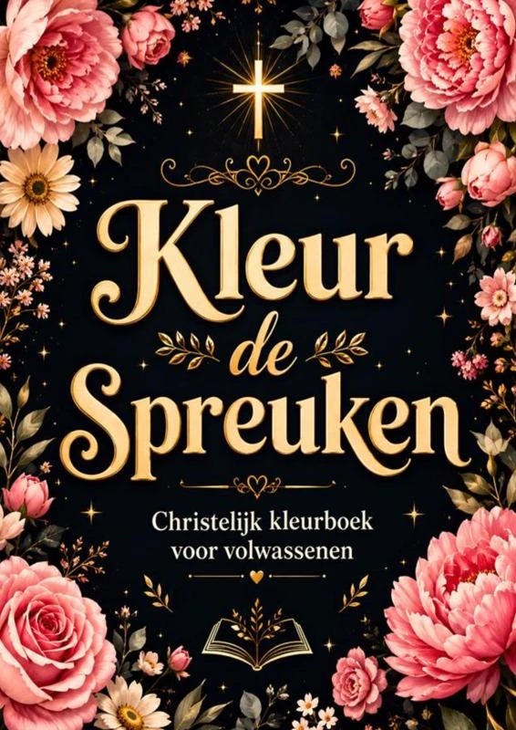 Christelijk Boek: Christelijk Kleurboek voor Volwassenen - Kleur de Spreuken – Chistelijke Boeken Shop – boek cover