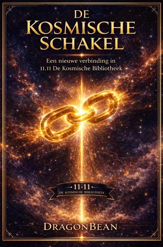 De Kosmische Schakel / Over verbondenheid, oude wijsheid en de levende bibliotheek van het universum – Dragon Bean – boek cover
