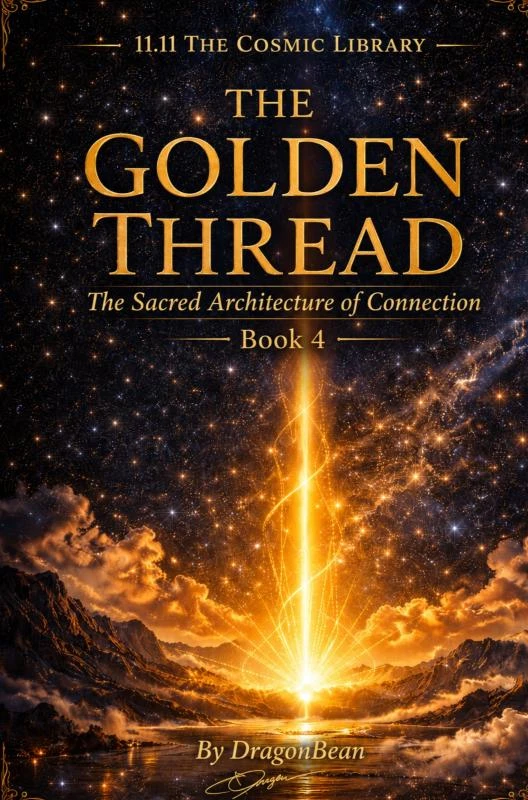 The Golden Thread ¿ The Sacred Architecture of Connection – Dragon Bean – boek cover