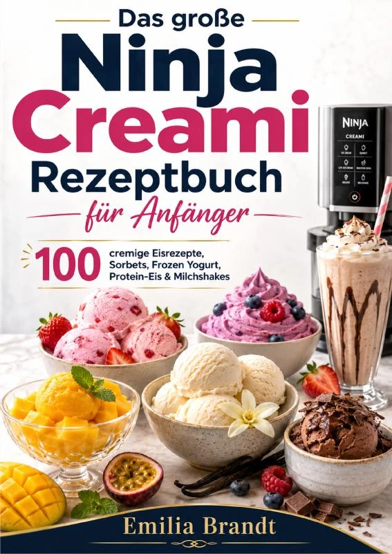 Das große Ninja Creami Rezeptbuch für Anfänger – Emilia Brandt – boek cover