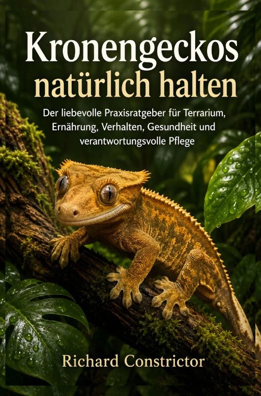 Kronengeckos natürlich halten – Richard Constrictor – boek cover