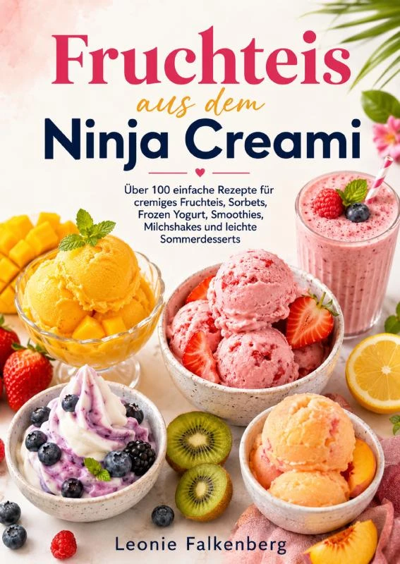 Fruchteis aus dem Ninja Creami – Leonie Falkenberg – boek cover