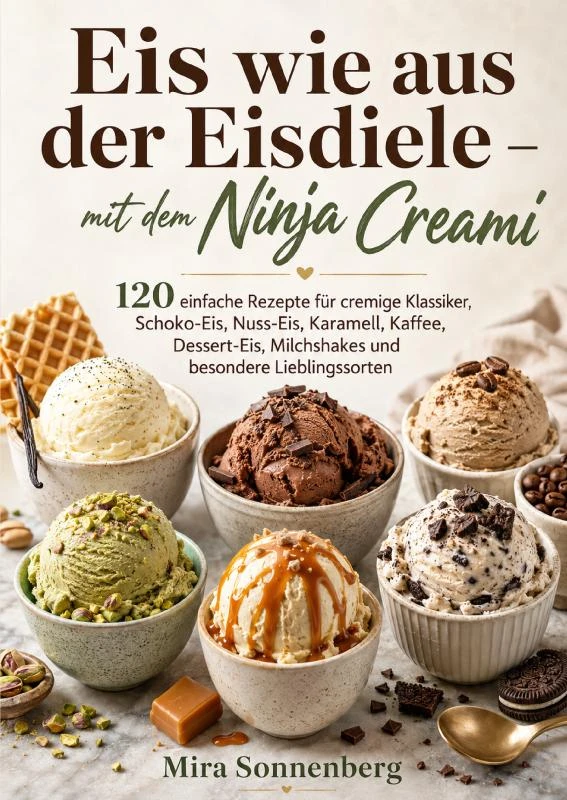 Eis wie aus der Eisdiele ¿ mit dem Ninja Creami – Mira Sonnenberg – boek cover
