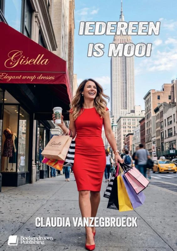 Iedereen is mooi – Claudia Vanzegbroeck – boek cover