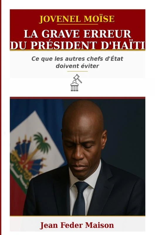 JOVENEL MOISE : « La grave erreur du président d'Haïti. » – Jean Feder Maison – boek cover