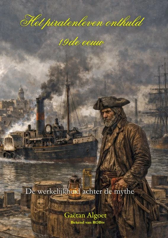 Het Piratenleven Onthuld - 19de eeuw – Gaëtan Algoet – boek cover