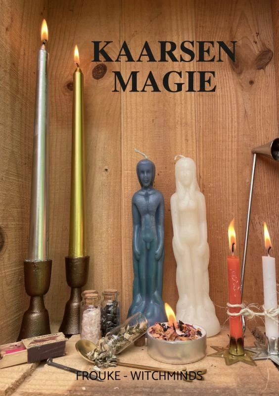 Kaarsenmagie – Frouke - Witchminds – boek cover