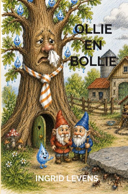 Ollie en Bollie – Ingrid Levens – boek cover