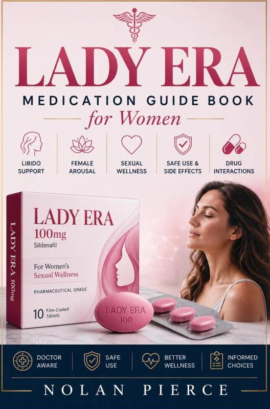 LADY ERA Medication Guide Book for Women – Nolan Pierce – boek cover
