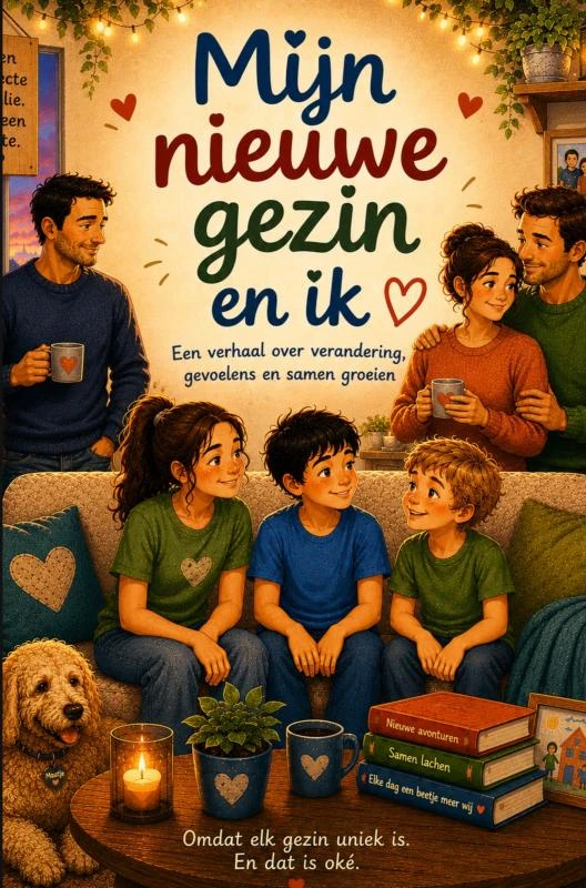 Mijn nieuw gezin en ik – Elke Van de Weyer – boek cover