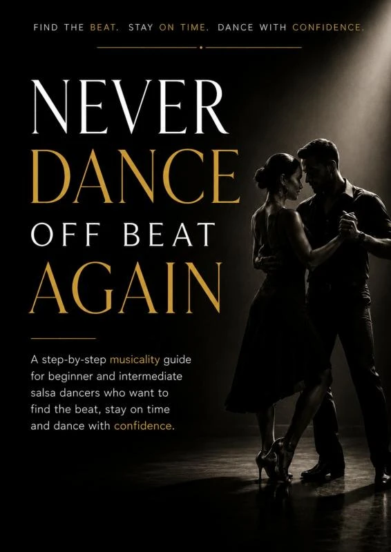Never Dance Off Beat Again – Yvi Creatief – boek cover