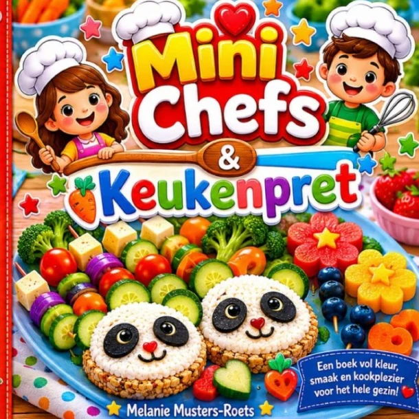 Mini Chefs & Keukenpret – Melanie Musters-Roets – boek cover