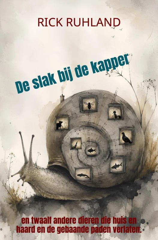 De slak bij de kapper – Rick Ruhland – boek cover