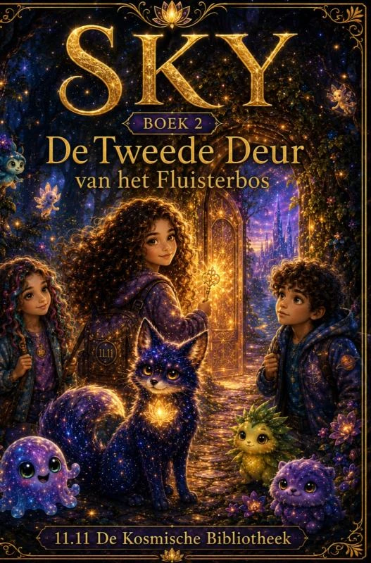 Sky ¿ Boek 2: De Tweede Deur van het Fluisterbos – Jazzy May – boek cover