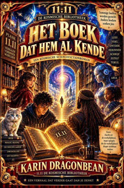 Het boek dat hem al kende – Karin DragonBean – boek cover