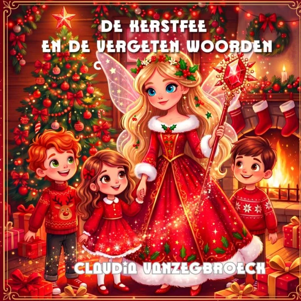 De kerstfee en de vergeten woorden – Claudia Vanzegbroeck – boek cover