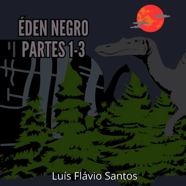 Éden Negro – Luís Flávio Santos – boek cover