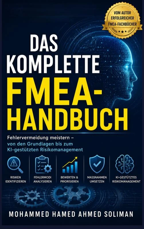 DAS KOMPLETTE FMEA-HANDBUCH – Mohammed Hamed Ahmed Soliman – boek cover