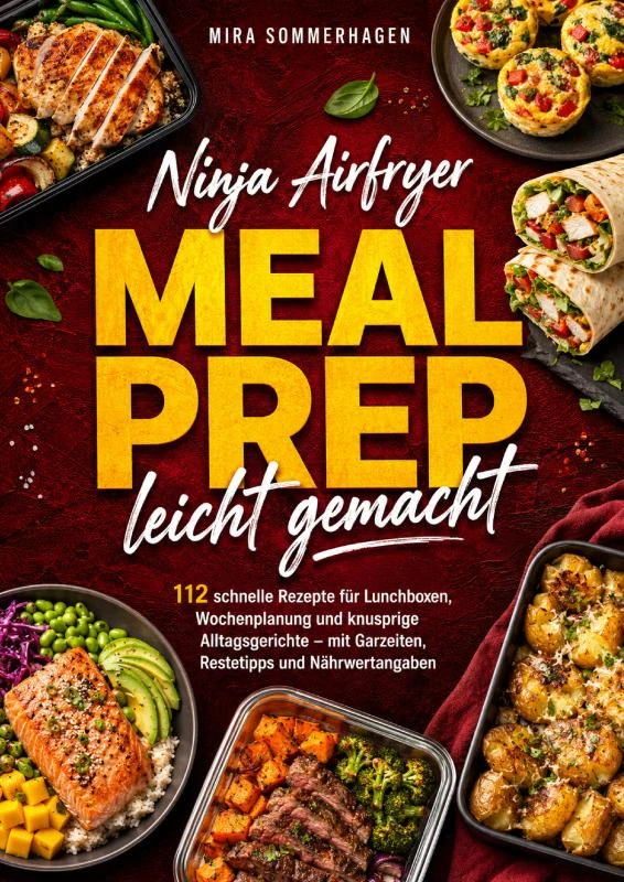 Ninja Airfryer Meal Prep leicht gemacht – Mira Sommerhagen – boek cover