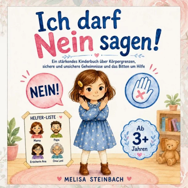 Ich darf Nein sagen! Ein stärkendes Kinderbuch über Körpergrenzen, sichere und unsichere Geheimnisse und das Bitten um Hilfe – Melisa Körpergrenzen – boek cover