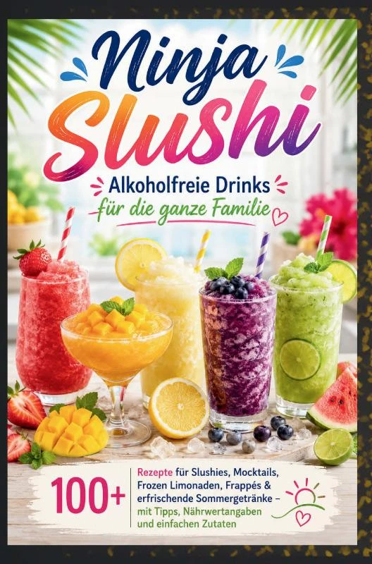 Ninja Slushi: Alkoholfreie Drinks für die ganze Familie – Mira Fruchtmann – boek cover