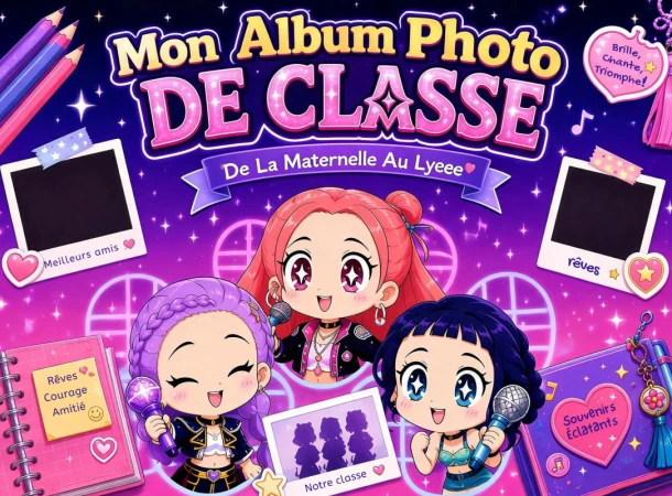 Mon Album Photo de Classe K-Pop – boek cover