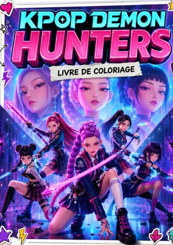 Livre de coloriage – boek cover