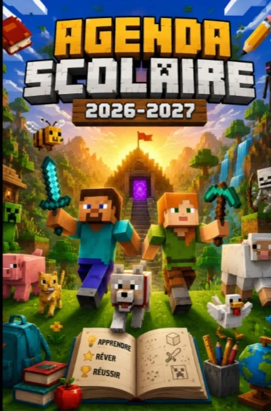 Agenda Scolaire 2026 2027 – boek cover