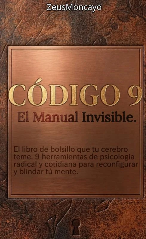 Código 9 – Zeus Moncayo – boek cover